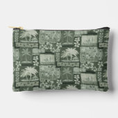 Kona Coast Hawaiian Tapa Zippered Pouch Zubehörtasche (Vorderseite)