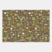 Kona Coast Tiki Tropix Geschenkpapier Set (Vorderseite 3)
