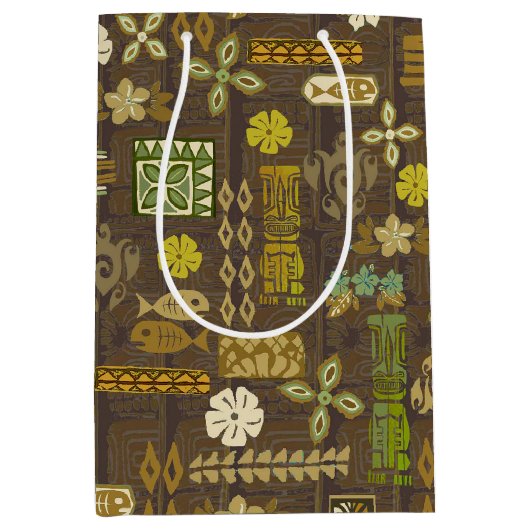 Kona Coast Tiki Tropix Mittlere Geschenktüte (Vorderseite)