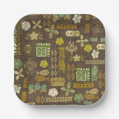 Kona Coast Tiki Tropix Pappteller (Vorderseite)