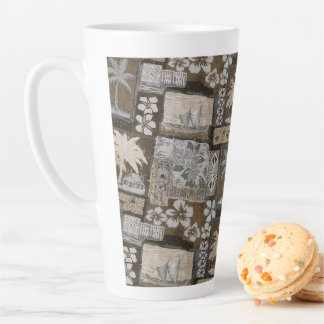 Kona Coast Vintag Tapa Latte Tasse