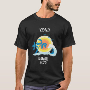 Kona Hawaii 2020 Surf Beach Family Trip S T-Shirt
