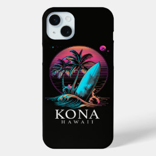 Kona Hawaii Hawaiianisches Surfbrett Vintage Case-Mate iPhone Hülle