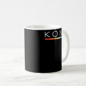Kona Hawaii HI Retro Design Kaffeetasse (VorderseiteRechts)