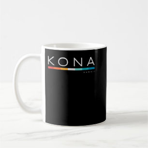 Kona Hawaii HI Retro Design Kaffeetasse