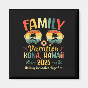 Kona Hawaii Strand Familien Sommerurlaub 2025 Magnet