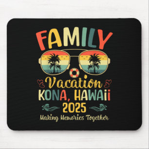 Kona Hawaii Strand Familien Sommerurlaub 2025  Mousepad