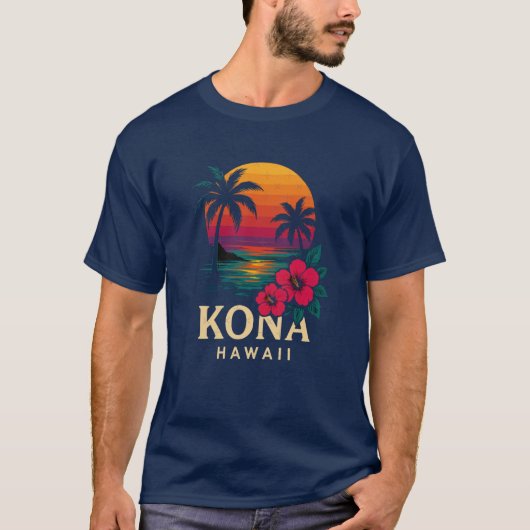 Kona Hawaii T-Shirt (Vorderseite)