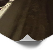 KONA-KAFFEE-BÄNE TROCKNEN IN DER SONNE - HAWAII POSTER (Ecke)