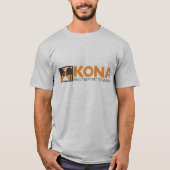 Kona Long-Ärmel Jersey mit orangefarbenem Logo T-Shirt (Vorderseite)