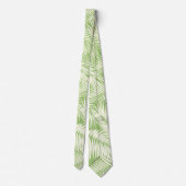 Kona Palmen-Hawaiianer-Blatt Krawatte (Rückseite)