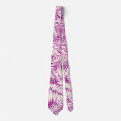 Kona Palmen-hawaiische Blatt-Strahlungs-Orchidee Krawatte (Vorderseite)