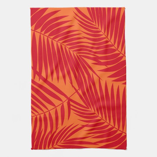 Kona Palms Hawaiian Leaf Handtuch (Vertikal)