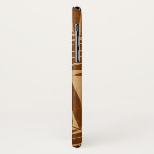 Kona Palms Hawaiian Leaf Imitat Holz Case-Mate iPhone Hülle (Hinten/Links)