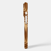 Kona Palms Hawaiian Leaf Imitate Wood Koa Maple Case-Mate iPhone Hülle (Rückseite / Links)