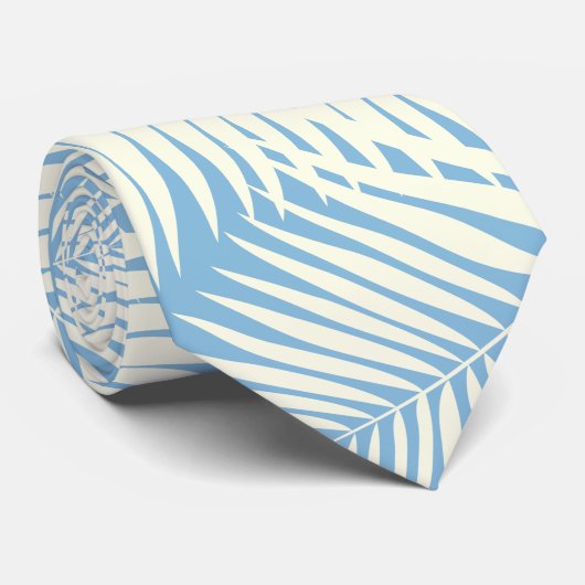 Kona Palms Hawaiian Leaf Krawatte (Gerollt)