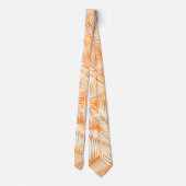 Kona Palms Hawaiian Leaf Krawatte (Rückseite)