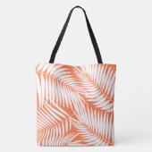 Kona Palms Hawaiian Leaf Tropical Beach Bag Tasche (Rückseite)