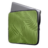Kona Palms Hawaiian Leaf Tropical Laptopschutzhülle (Vorderseite Links)