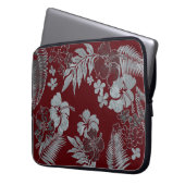 Kona setzt Zeit hawaiischen NeoprenWetsuit fest Laptopschutzhülle (Vorderseite Links)