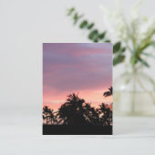 Kona Sunset Postkarte (Stehend Vorderseite)