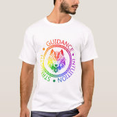 Kona the Whispering Wolf - T-Shirt der Stammeskraf (Vorderseite)