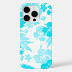 Kona Times Hibiskus Hawaiian Engineered Aqua iPhone 16 Pro Hülle