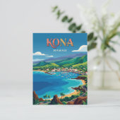 Kona USA Postkarte (Stehend Vorderseite)