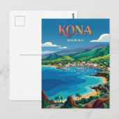 Kona USA Postkarte (Vorne/Hinten)