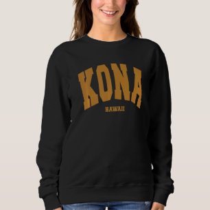 KONA USA TRIATHLETE TRIATHLON SPORT HAWAII FRAUEN SWEATSHIRT