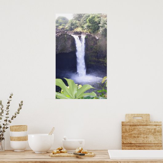 KONA WATERFALL POSTER (Küche)