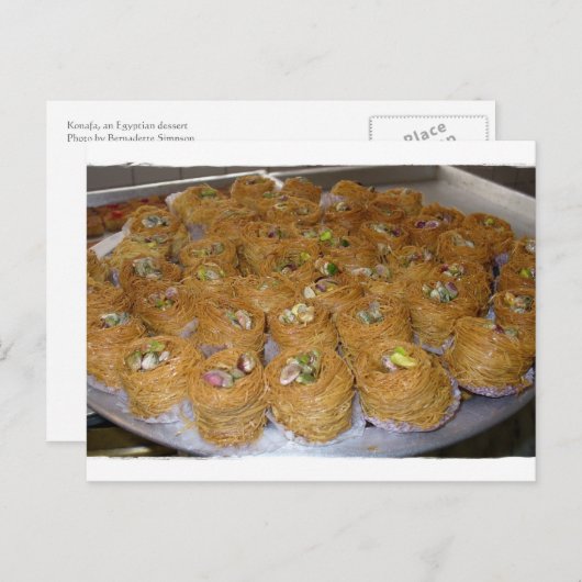 Konafa Postcard Postkarte (Vorne/Hinten)