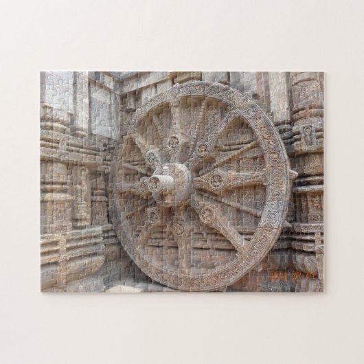 Konark Sun Temple India Puzzle (Horizontal)