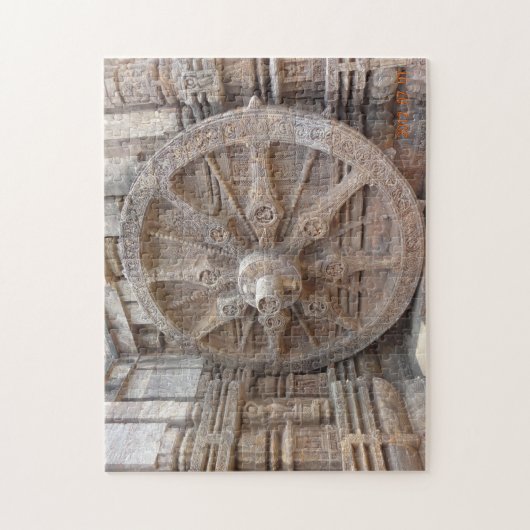 Konark Sun Temple India Puzzle (Vertikal)