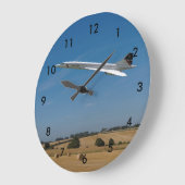 Koncorde zur Erntezeit Große Wanduhr (Winkel)