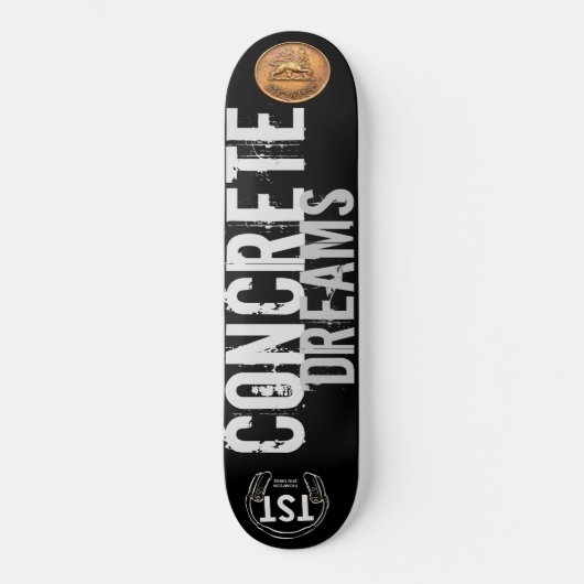 KONCRETE DREAMS Skateboard (Vorderseite)