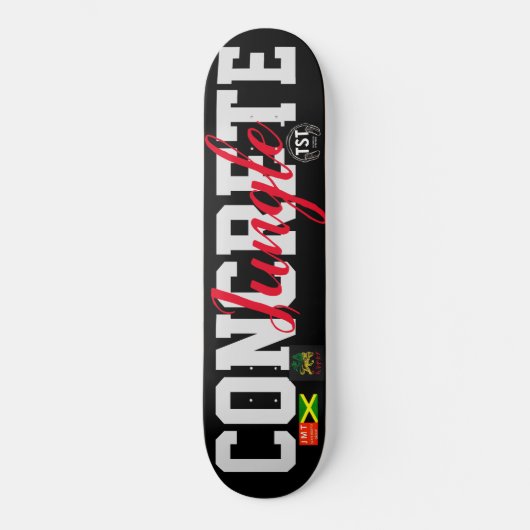 KONCRETE JUNGLE Skateboard (Vorderseite)