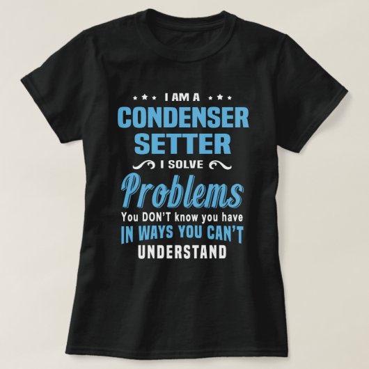 Kondensationsregler T-Shirt (Design vorne)
