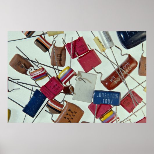 Kondensatoren Poster (Vorne)