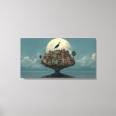 kondensierte Insel Leinwanddruck (Vorderseite)