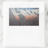 Kondenswassertropfen Rechteckiger Aufkleber (Tasche)