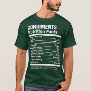Konditionen Ernährung Fakten Funny T-Shirt