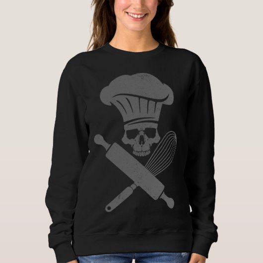 Konditor Backspezialist Koch Bäcker Sweatshirt (Vorderseite)