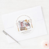 Konditor Catering Produkt Runder Aufkleber (Umschlag)
