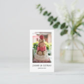 Konditorei/Bäckerei-Visitenkarte Visitenkarte (Stehend Vorderseite)