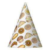 Konditorei Croissant Danish Muffin Backwaren Partyhütchen (Links)