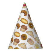 Konditorei Croissant Danish Muffin Backwaren Partyhütchen (Rechts)
