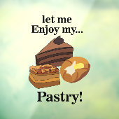 Konditorei Dessert Bäckerei Café Restaurant Fensteraufkleber (Blatt 3)