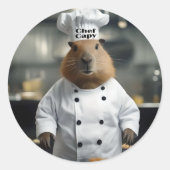 Konditorei: Die Kulinarische Kapelle Runder Aufkleber (Vorderseite)