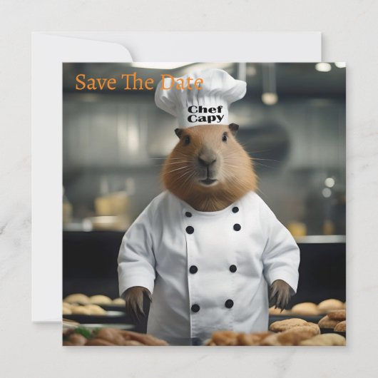 Konditorei: Die Kulinarische Kapelle Save The Date (Vorderseite)